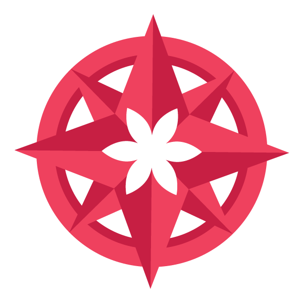 holiday compass icon