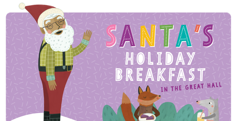 Santas Holiday Breakfast in the great hall